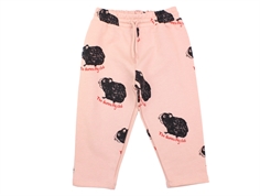 Mini Rodini sweat pants parrot red